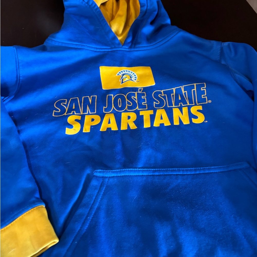 San José State Spartans Blue and Yellow Hoodi